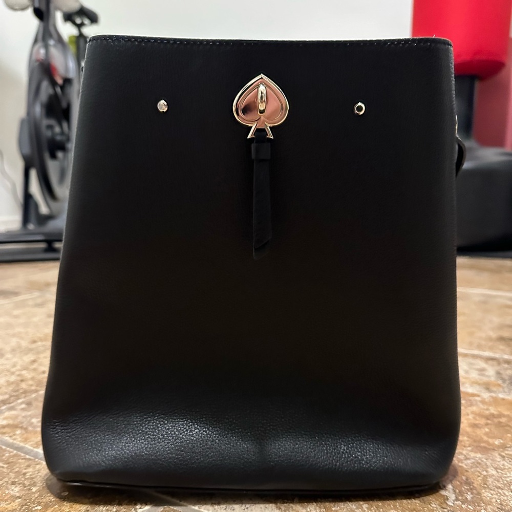 Black Kate spade bucket bag/purse
